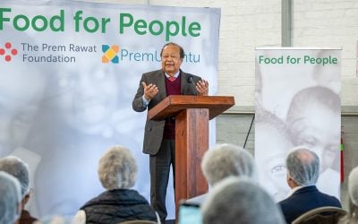 Prem Rawat déploie le programme Food for People en Afrique du Sud