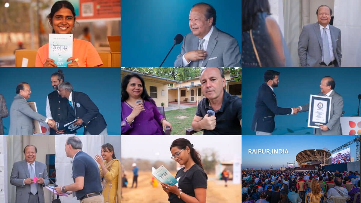 Prem Rawat Guiness world record, behind the scenes Prem Rawat Guiness world record, behind the scenes