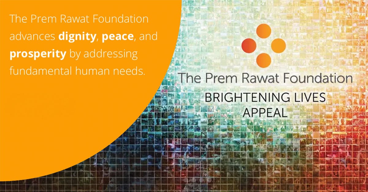 TPRF Brightening Lives Appeal 2- Featured-prem-rawat