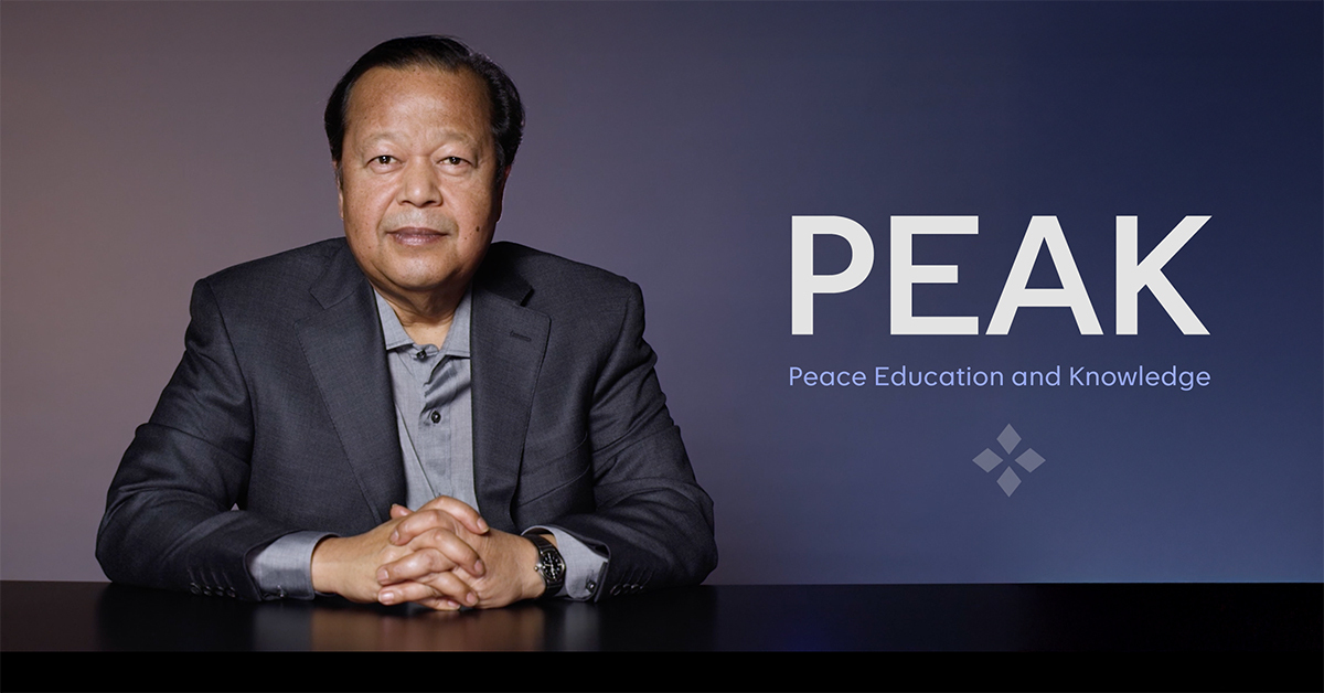 The Relaunch of Prem Rawat’s Peace Education and Knowledge (PEAK) Course