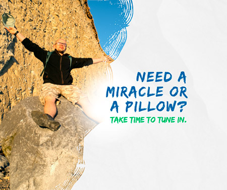 Need a miracle or a pillow?  Lifes Essentials with Prem Rawat Season 6  Episode 65